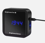  Cảm biến ánh sáng 3 trong 1 Tuya Zigbee THE01886 – đo sáng, nhiệt độ, độ ẩm, hiển thị thông minh, kết nối Zigbee 