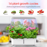  Máy Trồng Cây Thủy Canh Thông Minh Tuya WiFi ECF-SGH01 – 14 Hốc Trồng, Đèn LED 20W, Kết Nối Ứng Dụng Tự Động 