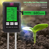  Máy Đo Đất 6 Trong 1 YIERYI THE01879 – Đo PH, Độ Ẩm, Nhiệt Độ, Ánh Sáng, Độ Dẫn Điện & Độ Ẩm Không Khí 