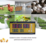  Bộ điều khiển nhiệt độ và độ ẩm YIERYI ZL-7918A – Bộ điều khiển kỹ thuật số cho máy ấp trứng, ổn định và dễ vận hành 