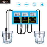  Máy Đo pH, Độ Mặn Và Nhiệt Độ Đa Chức Năng YIERYI PH-215 – Thiết Bị Đo Nước Chính Xác Cao Cho Hồ Cá, Phòng Thí Nghiệm, Nước Biển 