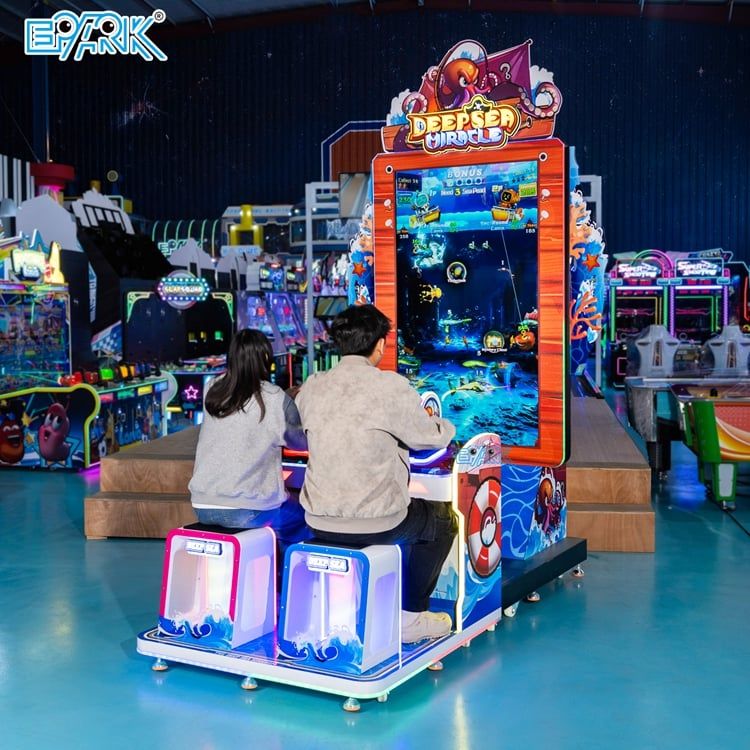  Máy Game Câu Cá Epark 2 Người Chơi Cho Khu Vui Chơi 
