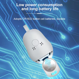  Nhiệt Kế & Ẩm Kế Mini YIERYI THE01856 – Thiết Kế Lắc Đứng Dễ Thương, Đo Nhiệt Độ & Độ Ẩm Chính Xác Cho Bé Và Gia Đình 