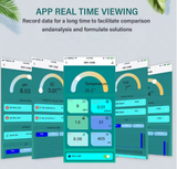  Máy Đo Chất Lượng Nước Thông Minh Tuya 8 Trong 1 BLE-3188EU 