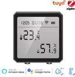  Cảm Biến Nhiệt Độ & Độ Ẩm Tuya Zigbee LTH02Z – Chính Xác ±0.3°C, Tích Hợp Google Home & Alexa 