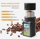  Máy đo độ ẩm cà phê, ca cao MGpro – Thiết bị đo ẩm hạt đa năng, độ chính xác cao, màn hình LCD có đèn nền 