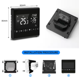  Bộ Điều Khiển Nhiệt Độ Sàn WiFi YIERYI MH-1823L – Thermostat Cảm Ứng Thông Minh Cho Hệ Thống Sưởi Điện & Gas, Hỗ Trợ Giọng Nói 