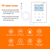  YIERYI RCW-800WiFi – Bộ Ghi Nhiệt Độ & Độ Ẩm Không Dây | WiFi Temperature Humidity Data Logger -40~80°C, IP64, Pin 3.7V 