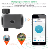  Bộ Hẹn Giờ Tưới Cây Thông Minh Bluetooth YIERYI ECF-SGW03W – Điều Khiển Từ Xa, Chống Nước IP55, Tưới Tự Động Sân Vườn 