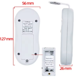  Khúc Xạ Kế Kỹ Thuật Số Đo Độ Ngọt YIERYI PAL-105 – Digital Brix Refractometer 0–53%, Chính Xác Cao, Dễ Dùng 