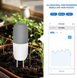  Cảm biến độ ẩm & nhiệt độ đất WiFi Tuya THE01840W – Chống nước IP65, kết nối Smart Life 