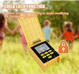  Bộ Tưới Cây Thông Minh Năng Lượng Mặt Trời YIERYI YG-377 – Dual Pump, Cảm Biến Mưa, Tự Động Hoàn Toàn 