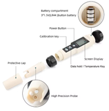  Máy Đo Nồng Độ Hydro Hòa Tan YIERYI YY-400H – Màn Hình LCD, Dải Đo 0–2400ppb, Có Bù Nhiệt & Chống Nước IP67 