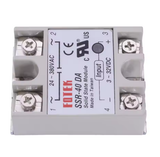  YIERYI THE01421 – SSR Solid State Relay 1 Pha 3–32VDC → 24–380VAC, 10A–90A | Rơ-le Trạng Thái Rắn Hiệu Suất Cao 