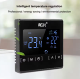  YIERYI Electric Heating Floor Heating Thermostat – Bộ Điều Khiển Nhiệt Độ Sàn Đôi Cảm Ứng Kép, Điều Khiển Kép Chính Xác Cao 