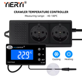  Bộ Điều Khiển Nhiệt Độ Bể Cá YIERYI TC-320 – Digital Aquarium Thermostat Màn Hình LCD, PID Chính Xác Cao, Cảm Biến Chống Nước 
