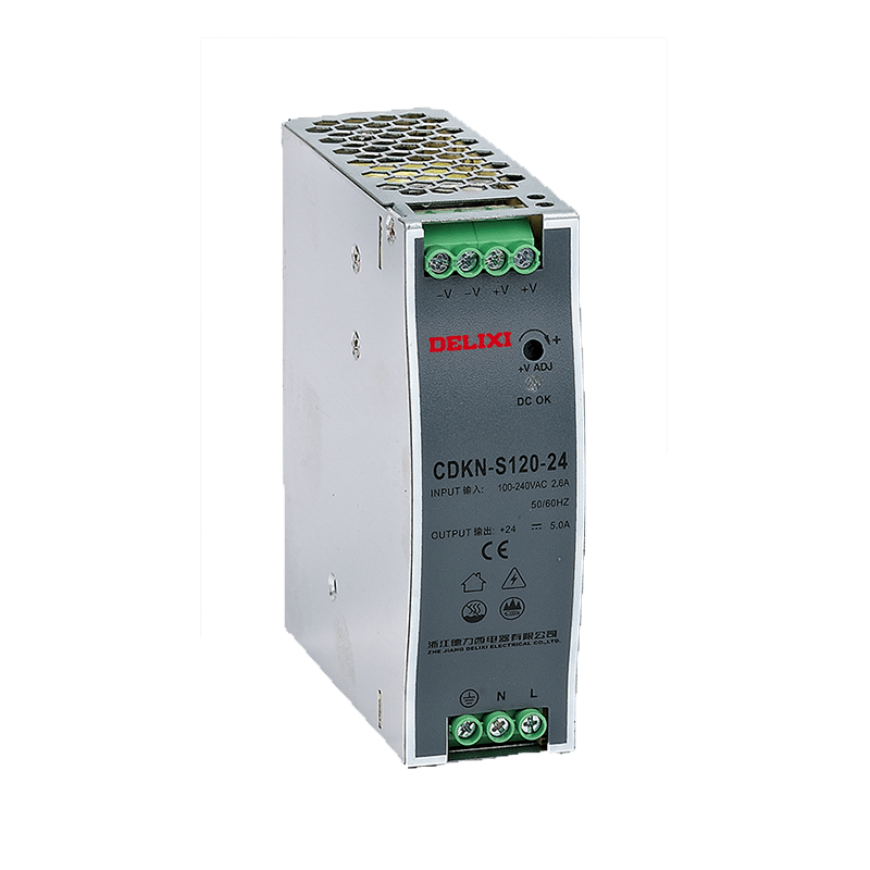  Nguồn switching ray DIN mặt hẹp Delixi CDKN-S 