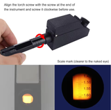  Khúc Xạ Kế Đo Đá Quý YIERYI THE01664 – Gem Refractometer 1.30–1.81RI Chính Xác Cao, Có Nguồn Sáng Ngoài 