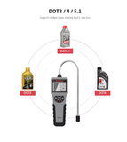 Bút kiểm tra dầu phanh YIERYI BF200 – Đo nhanh DOT3, DOT4, DOT5.1, màn hình LCD, độ chính xác cao, vỏ ABS, dùng pin AAAA 