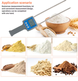  Máy đo độ ẩm bột ngũ cốc YIERYI TK100GF – đo nhanh tinh bột, bột gạo, ngô, lúa mì, độ chính xác ±0.5% 