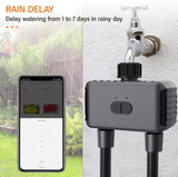  Bộ Hẹn Giờ Tưới Cây Thông Minh Hai Kênh YIERYI SGW08-ZigBee – Điều Khiển Tuya App, Chống Nước IPX5, Tiết Kiệm Nước 