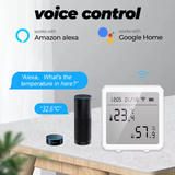  Cảm Biến Nhiệt Độ & Độ Ẩm Tuya Zigbee LTH02Z – Chính Xác ±0.3°C, Tích Hợp Google Home & Alexa 