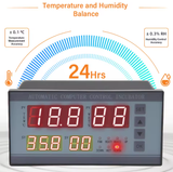  Bộ điều khiển nhiệt độ và độ ẩm YIERYI XM-18 – Bộ ổn nhiệt kỹ thuật số cho máy ấp trứng tự động, độ chính xác cao 