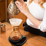  Cân điện tử thông minh KC203 – Cân pha cà phê siêu mỏng 2kg/0.1g, sạc Type-C, màn hình LCD hiện đại 