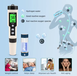  Máy Đo Nồng Độ Hydro Hòa Tan YIERYI YY-400H – Màn Hình LCD, Dải Đo 0–2400ppb, Có Bù Nhiệt & Chống Nước IP67 