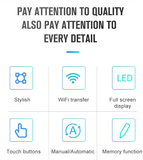  Bộ điều khiển nhiệt độ thông minh Tuya WiFi K6 – Màn hình cảm ứng, điều khiển giọng nói, lập lịch hẹn giờ, cho sưởi sàn & nồi hơi 