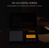  Cân điện tử mini TSC01771 – Cân tiểu ly 200g/0.01g, LCD sắc nét, 6 đơn vị đo, độ chính xác cao 