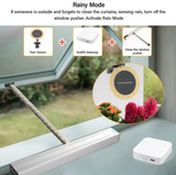  Cảm biến mưa và ánh sáng năng lượng mặt trời Tuya Zigbee THE01885 – Solar 2 trong 1, sạc tự động, chống nước IPX6 