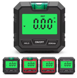  Thước đo góc điện tử YIERYI – Inclinometer từ tính có bọt thủy, độ chính xác ±0.2°, hiển thị kỹ thuật số, vỏ ABS, dải đo 4×90° 
