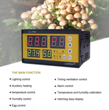  Bộ điều khiển nhiệt độ và độ ẩm YIERYI ZL-7918A – Bộ điều khiển kỹ thuật số cho máy ấp trứng, ổn định và dễ vận hành 