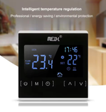  YIERYI Electric Heating Floor Heating Thermostat – Bộ Điều Khiển Nhiệt Độ Sàn Đôi Cảm Ứng Kép, Điều Khiển Kép Chính Xác Cao 