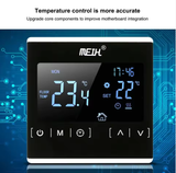  YIERYI Electric Heating Floor Heating Thermostat – Bộ Điều Khiển Nhiệt Độ Sàn Đôi Cảm Ứng Kép, Điều Khiển Kép Chính Xác Cao 