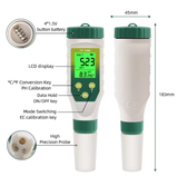  Máy Đo Chất Lượng Nước 5 Trong 1 YAGO YY-1090 – Đo pH, Độ Mặn, EC, TDS, Nhiệt Độ, Chống Nước IP67 