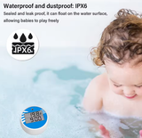  Nhiệt kế điện tử nổi TTE35139 – Chống nước IPX6, đo -20~70°C, có hẹn giờ & báo động, dùng cho hồ bơi, phòng tắm, bồn nước 