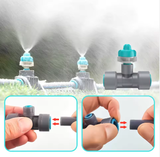  Bộ Tưới Nhỏ Giọt Tự Động YIERYI 2501-Z002 – Hệ Thống Phun Sương Vi Mạch Thông Minh Cho Sân Vườn & Nhà Kính 