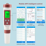  Máy Đo pH Bluetooth YIERYI BLE-9908 – 4 Trong 1 Đo pH, TDS, EC, Nhiệt Độ Chính Xác Cao, Kết Nối Bluetooth 