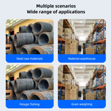  Cân móc điện tử OCS-L1 – Cân treo kỹ thuật số 300 kg / 0.05 kg, hai màn hình LCD, sạc pin lithium, chính xác cao 