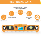  Thước đo góc điện tử YIERYI – Digital Level Angle Ruler chính xác, dễ dùng, đo góc và khoảng cách nhanh chóng 