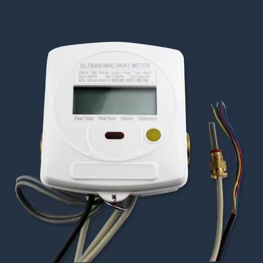  Đồng Hồ Nhiệt Siêu Âm Shengda HEAT-ULTRA – Đo Nhiệt Lượng HVAC/BTU 