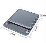  Cân pha cà phê điện tử TSC01793 – Cân mini 3kg/0.1g, cảm ứng chạm, hẹn giờ thông minh, sạc Type-C tiện lợi 