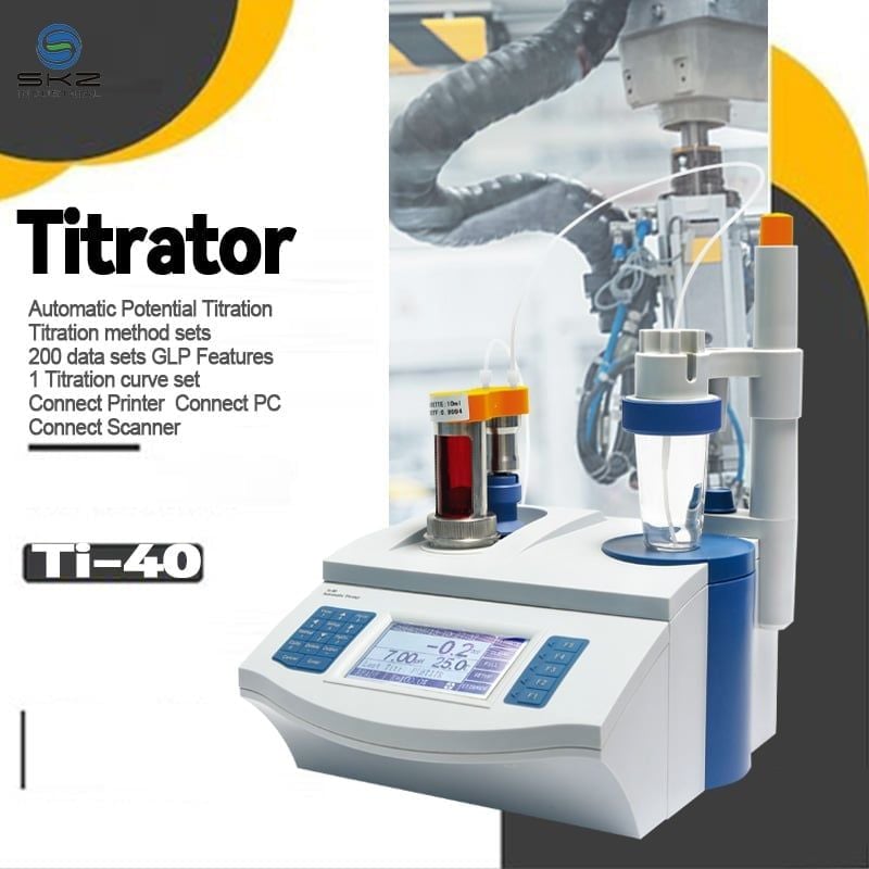  Máy Chuẩn Độ Điện Thế Tự Động SKZ Ti-40 Cho Phòng Lab 