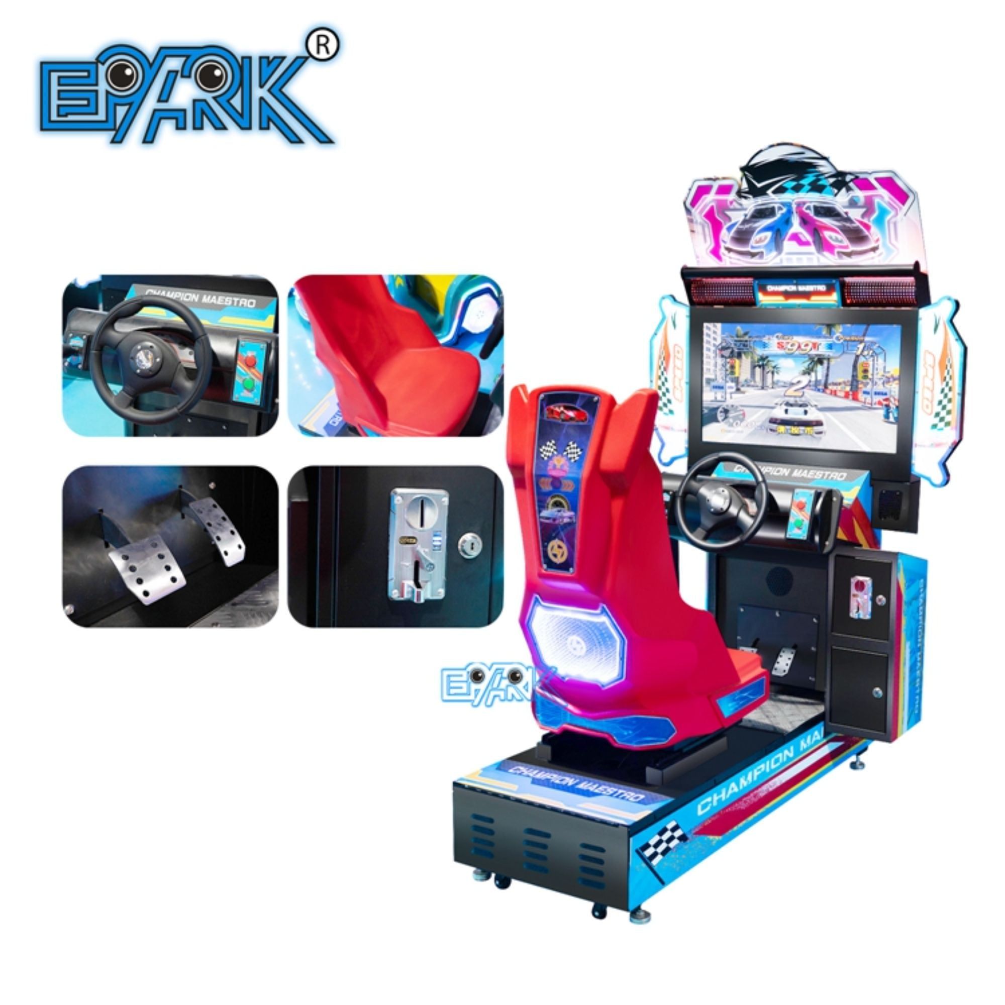  Máy Game Đua Xe Epark 32 Inch Cho Game Center 