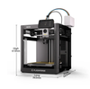  Máy in 3D FDM đa màu Flashforge AD5X – In 4 màu – Khổ in 220×220×220 mm 