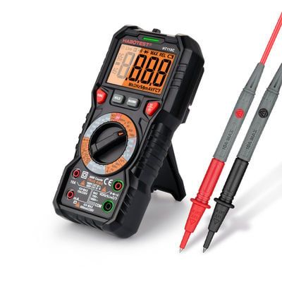 Đồng Hồ Vạn Năng Kỹ Thuật Số Habotest HT118C 6000 Counts – True RMS, Đo 1000V, Điện Dung/Tần Số/Nhiệt Độ 