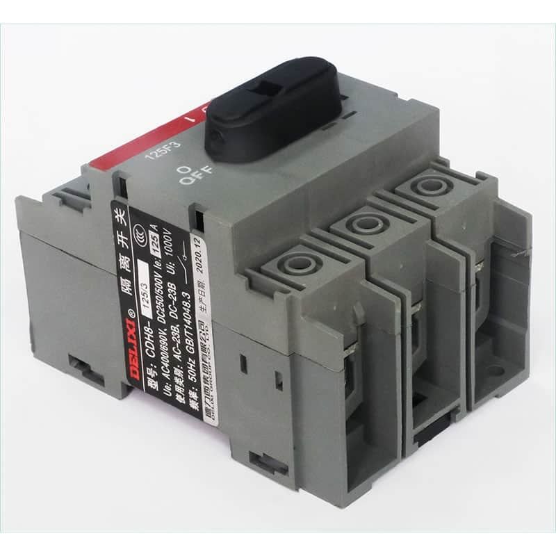  Cầu dao cách ly DC quang điện Delixi HD18 