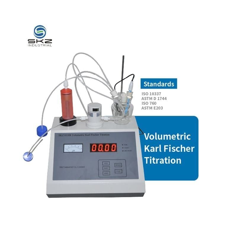 Máy Chuẩn Độ Karl Fischer Thể Tích SKZ SKZ1018B 